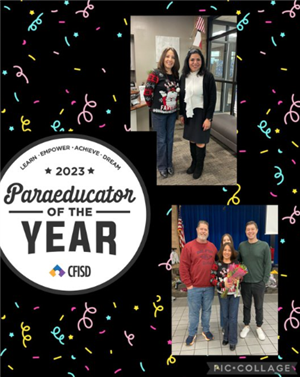 learn empower achieve dream 2023 paraeducator of the year